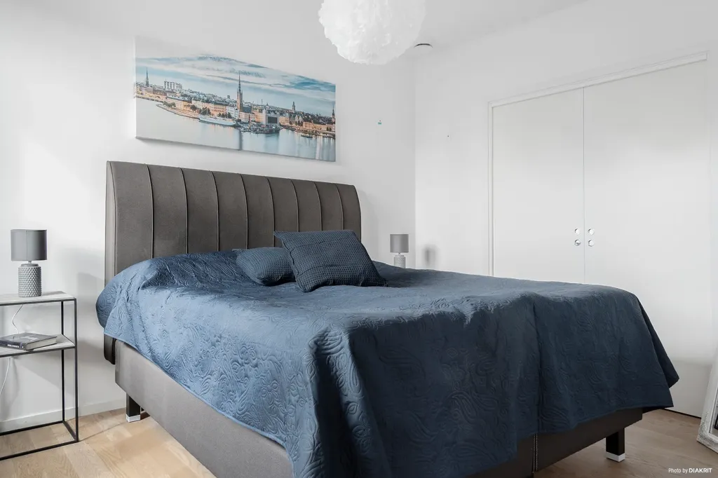 Camere da letto - Modern Flat with West-Facing Balcony in Skåne