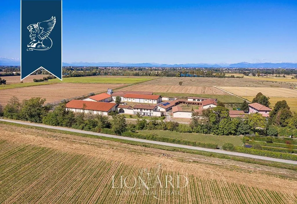 Vue aérienne - Luxury Villa with Organic Farm in Cusago