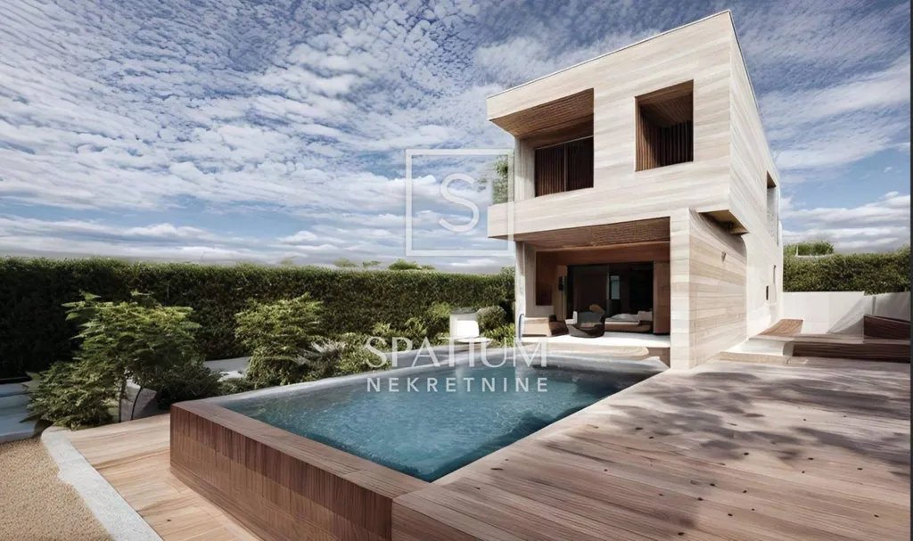 Piscina - Villa with Sea View in Ližnjan