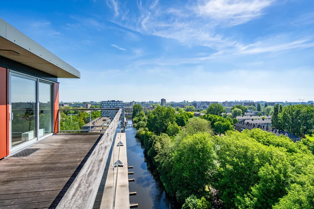 Rõdu - Penthouse with Panoramic View in Amsterdam