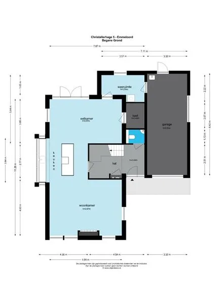Plaan - Modern Free-Standing House with Garage in Emmeloord