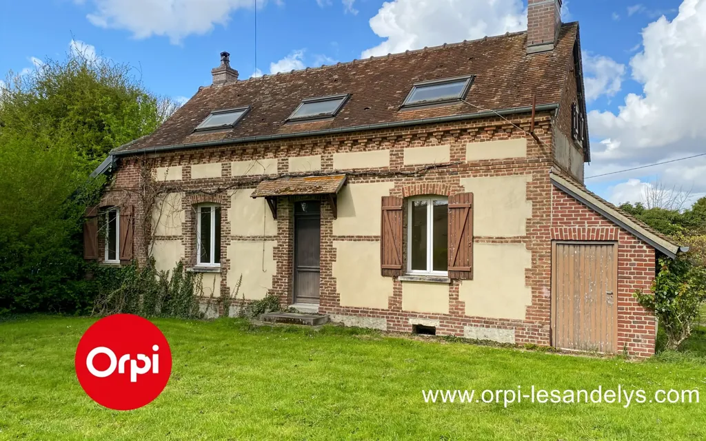 Extérieur - Maison Ancienne au Calme avec Jardin à Les Andelys