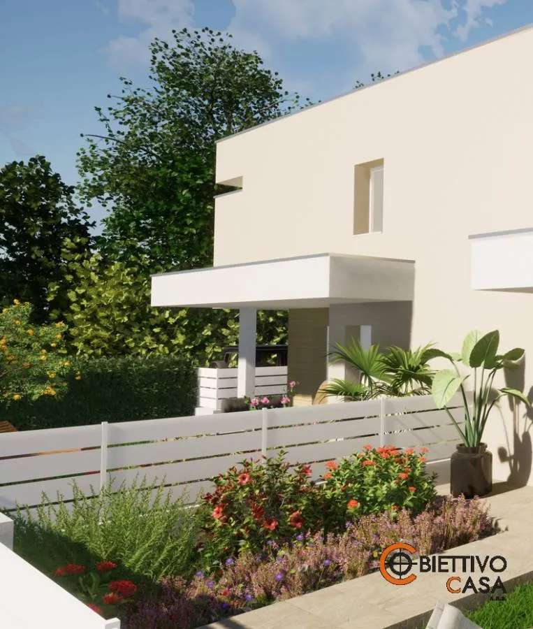 Modern Villa with Private Garden in Massanzago