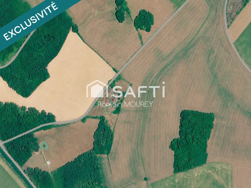 Vue aérienne - Maison Individuelle avec Terrain à Cousance