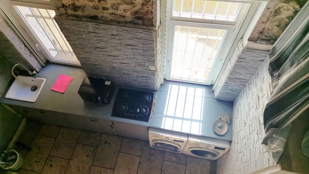 Köök - Loft with Parking in Marseille 6ème