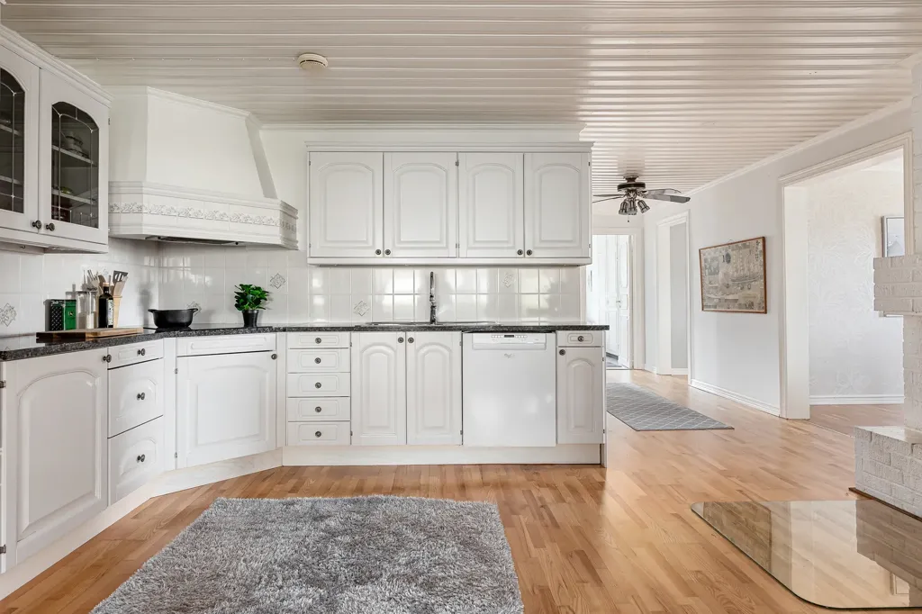 Cucina - One-Storey House with Sea View in Jönåker