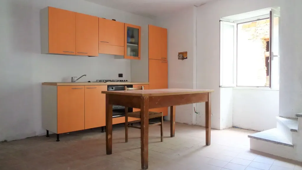 Cocina - Rearfitted Apartment with Terrace in Ormea