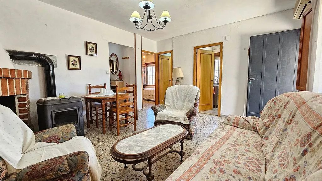 Séjour - Rustic House with Pool near Zaragoza