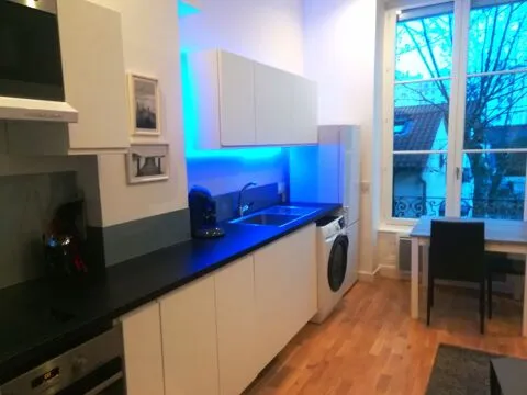 Cuisine - Appartement Meublé 2 Pièces à Villeurbanne