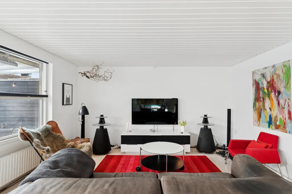 Séjour - Villa with Øresund View in Ålsgårde