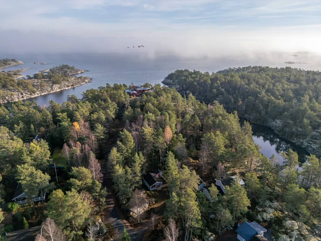 Vue aérienne - Holiday Home with Water Access on Stora Askö