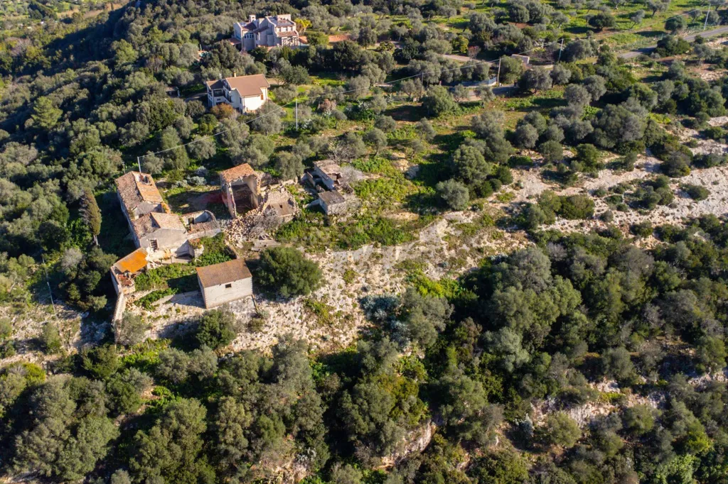 Vue aérienne - Buildable Land with Panoramic View in Monte Furru, Sassari