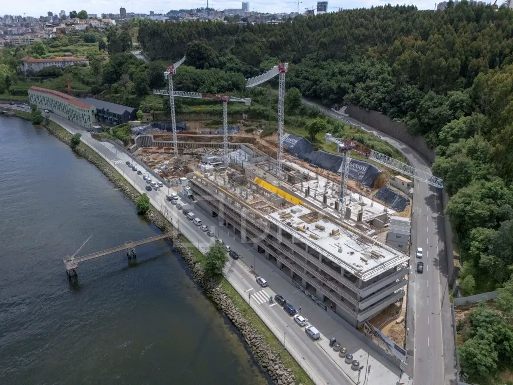Vue aérienne - 2 Bedroom Flat with River View in Vila Nova de Gaia