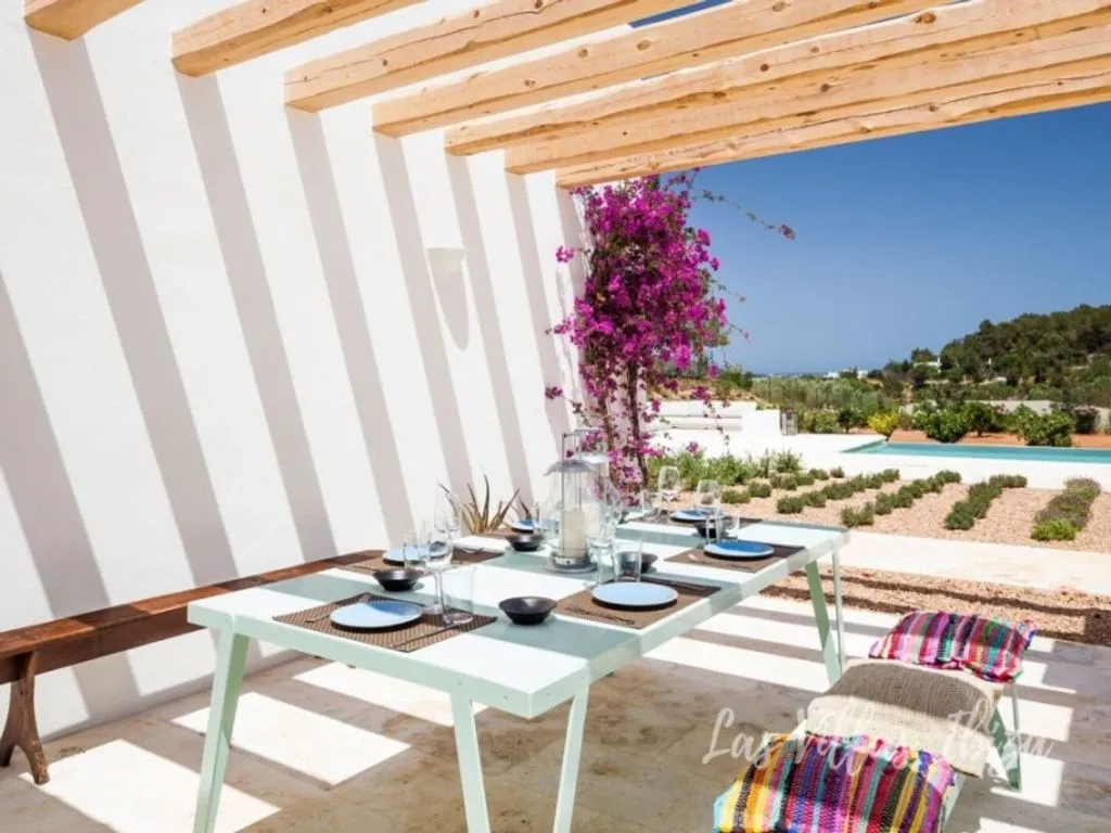 Terrasse - Luxury Villa with Pool in Santa Eulària des Riu