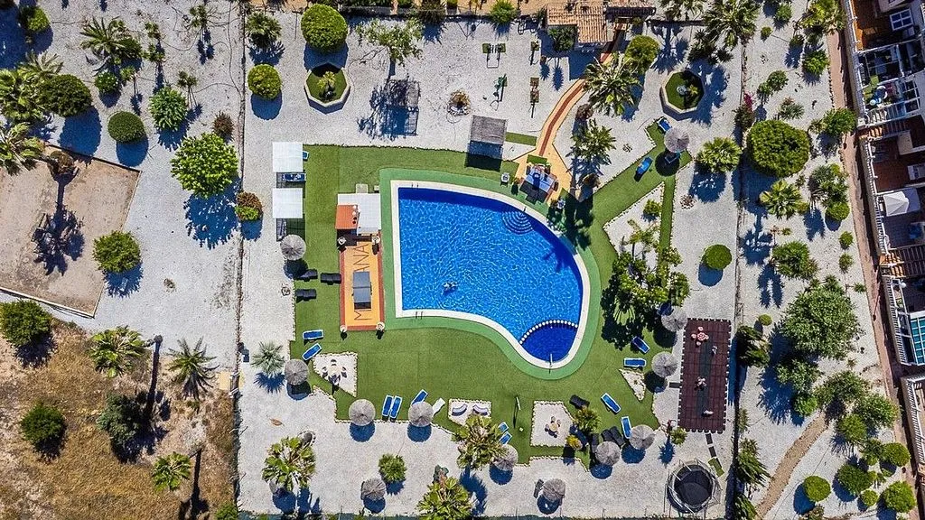 Aerial - Chalet with Pool and Terrace in La Florida