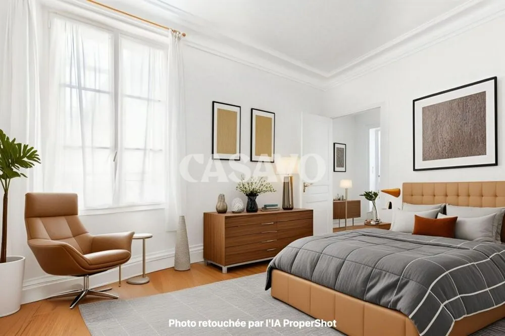 Camere da letto - Characterful Flat with South Exposure in Alésia