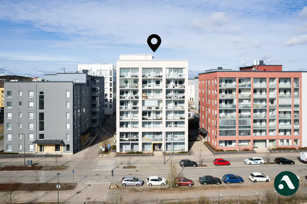 Vue aérienne - Appartement à Tampere