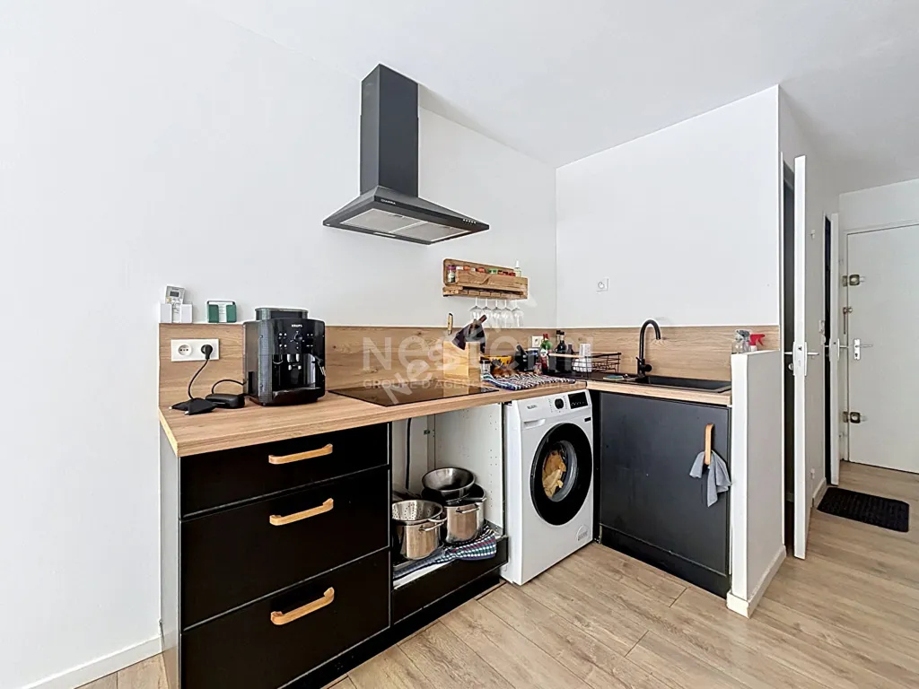 Köök - Renovated Studio with Pool in Le Grau du Roi