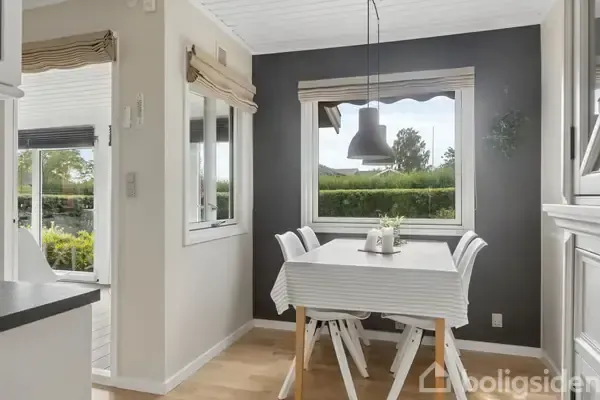Sala da pranzo - Cottage with Fjord View in Bognæs