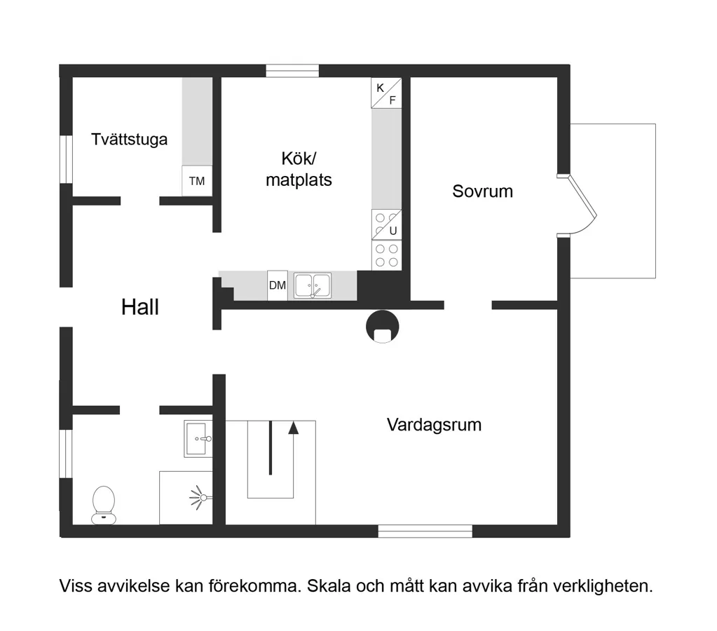 Plan - Charming Villa with Large Garage in Valla