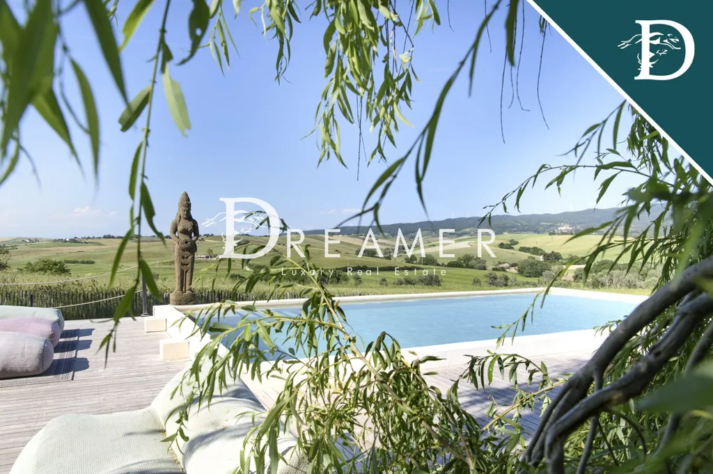 Bassein - Luxury Villa with Panoramic Pool in Santa Luce