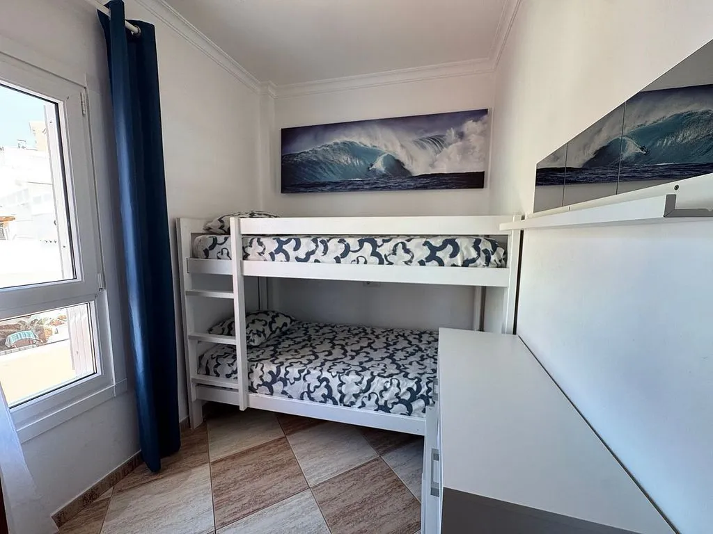 Bedrooms - Apartment with Pool and Terrace in Arguineguín