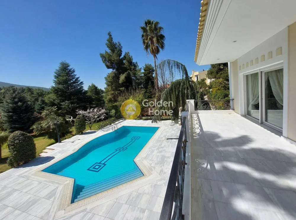 Piscine - Modern Villa with Sea View in Dionysos Centre