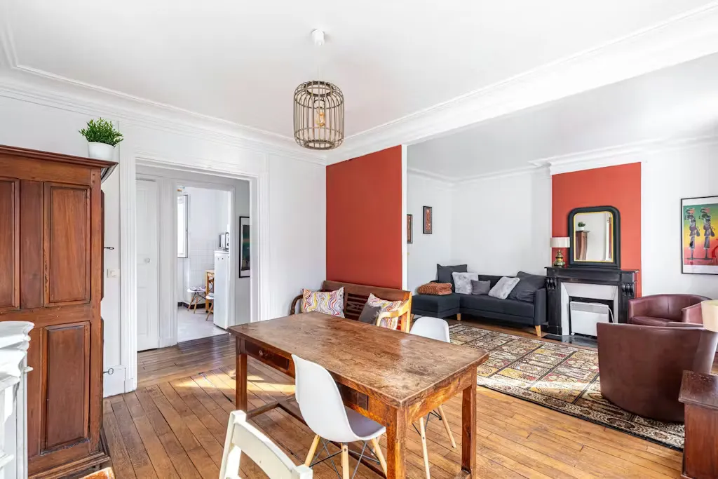 Söögituba - Furnished Flat with Washer in Paris