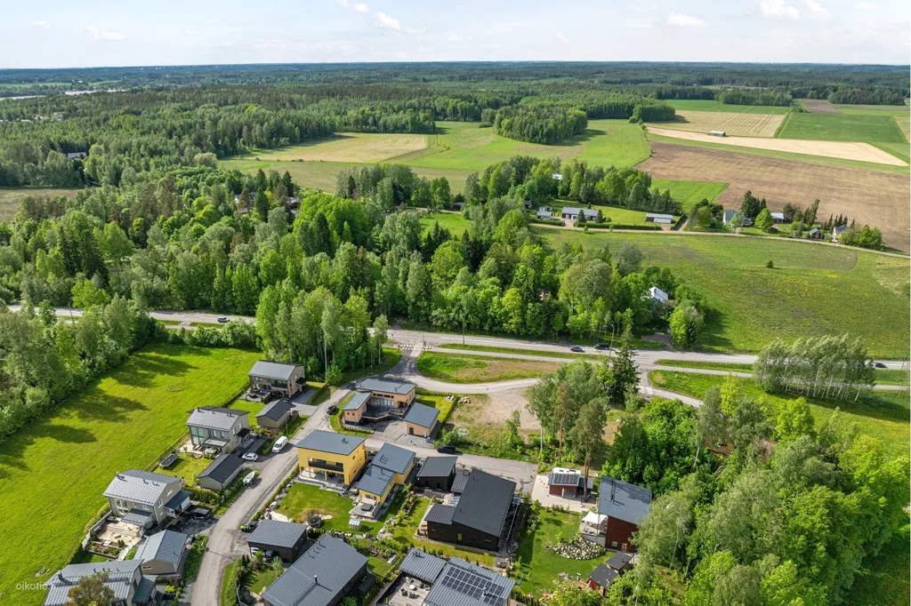 Õhuvaade - Modern Villa with Lake View in Tuusula