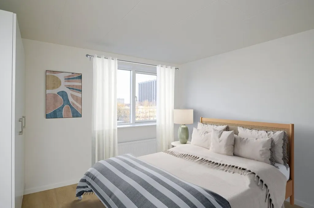 Bedrooms - Apartment with Elevator in Aalborg SØ