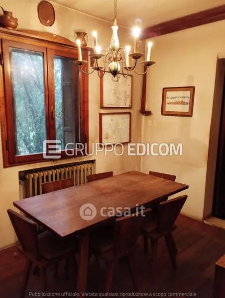 Söögituba - Triplex with Garden in Copparo