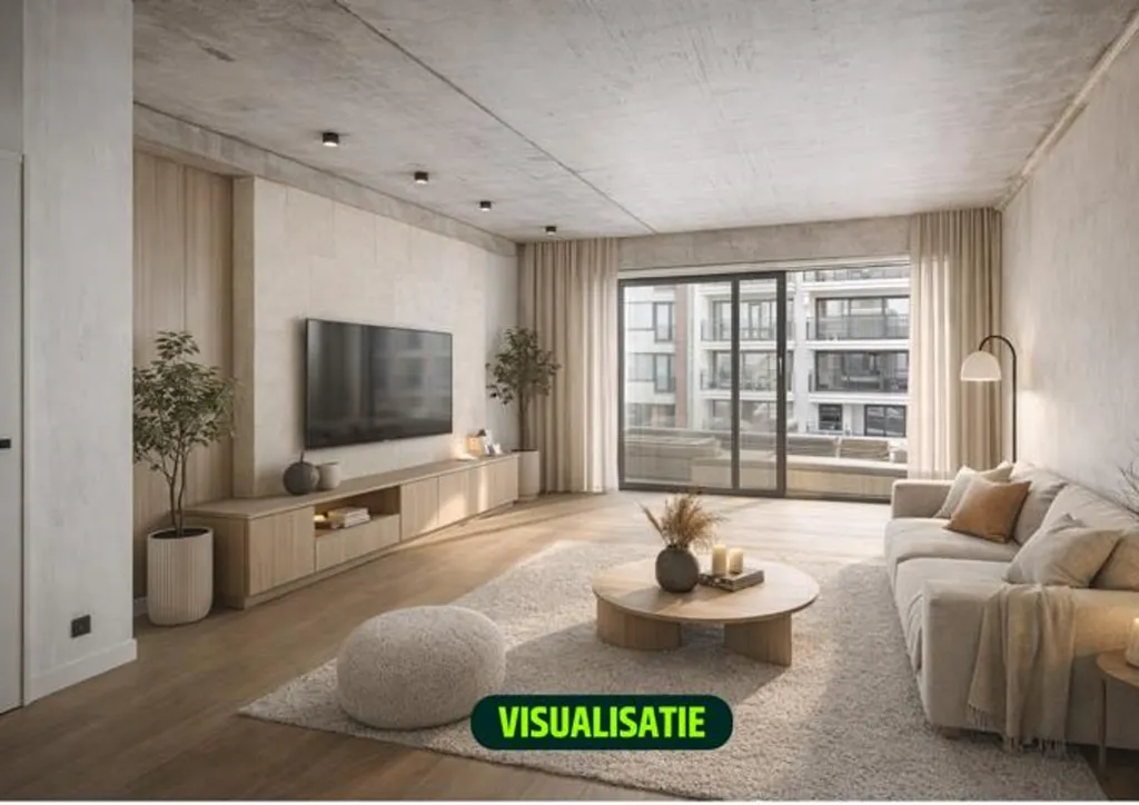 Séjour - Duplex avec Vue Latérale Mer à Middelkerke