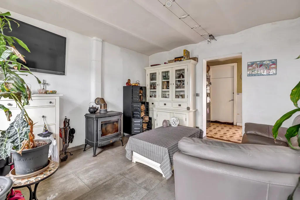 Living Room - Renovation Project with Idyllic View in Viane