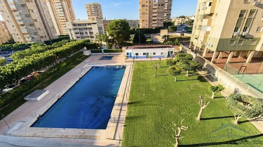 Aerial - Apartment with Terrace and Pool in Aguadulce Sur