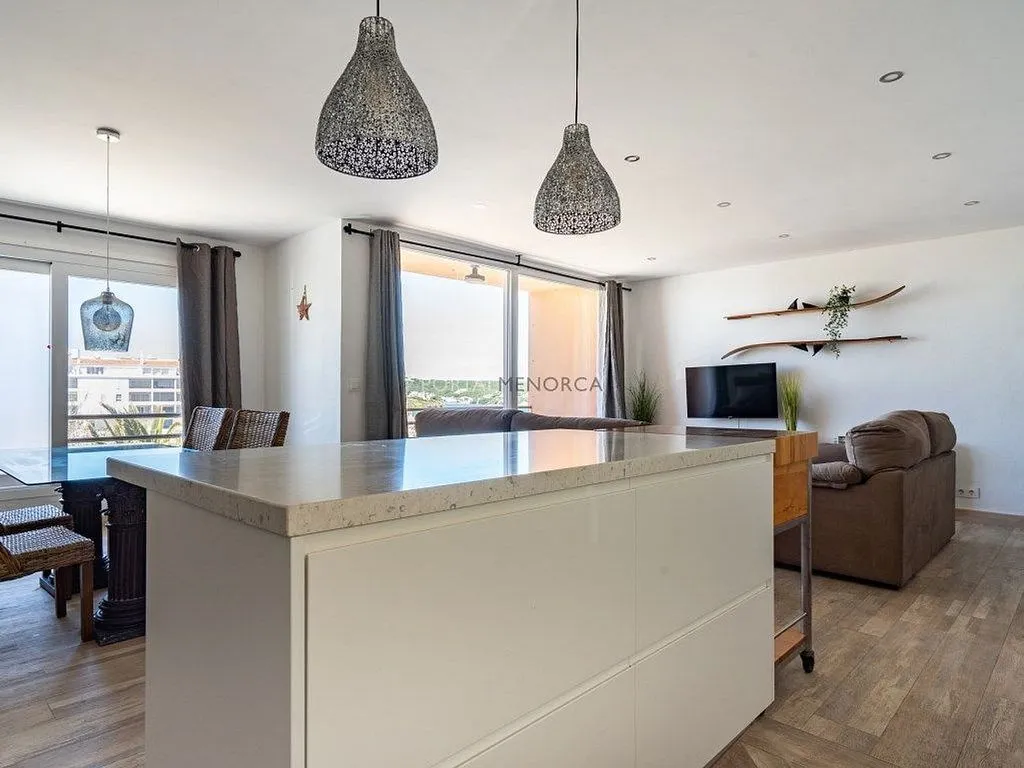 Cuisine - Renovated Flat with Harbour View in Es Castell