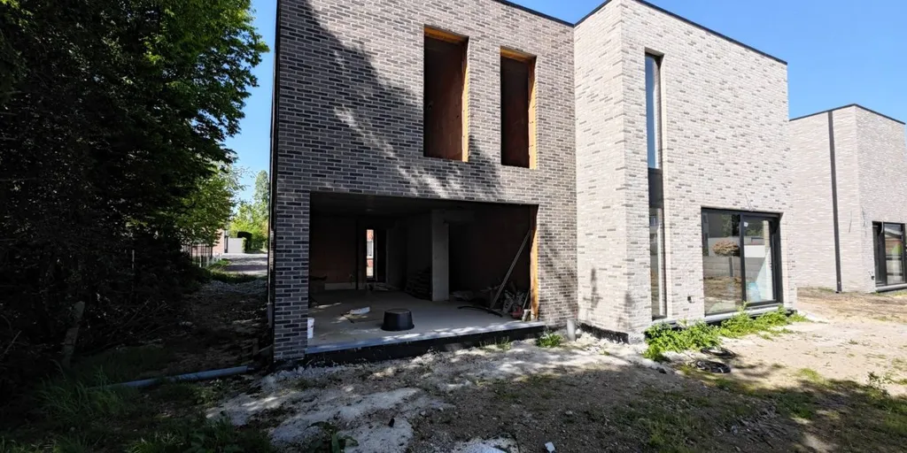 Esterno - New Build House with Half-Open Design in Opglabbeek