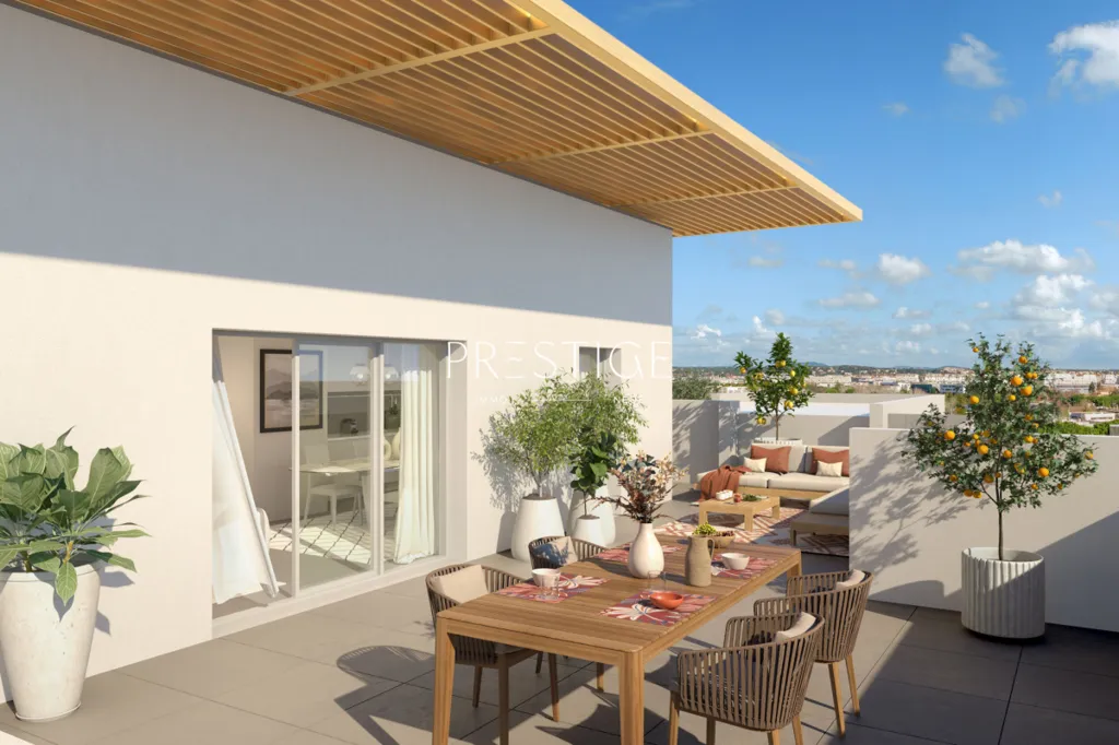 Terrazza - 2-Bed Apartment with Terraces in Montpellier