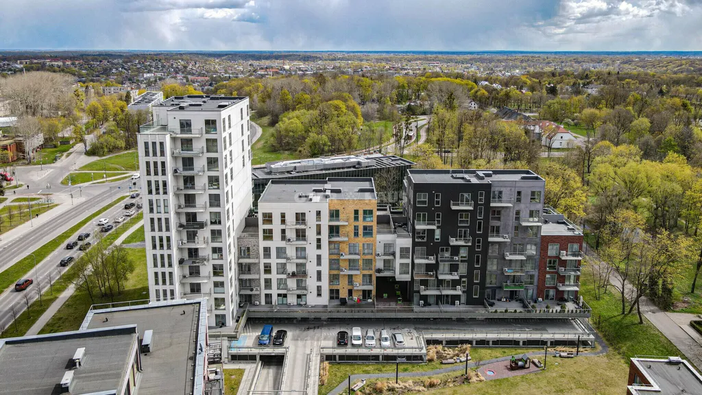 Vista aerea - Modern Apartment with Terrace in Kaunas, Freda