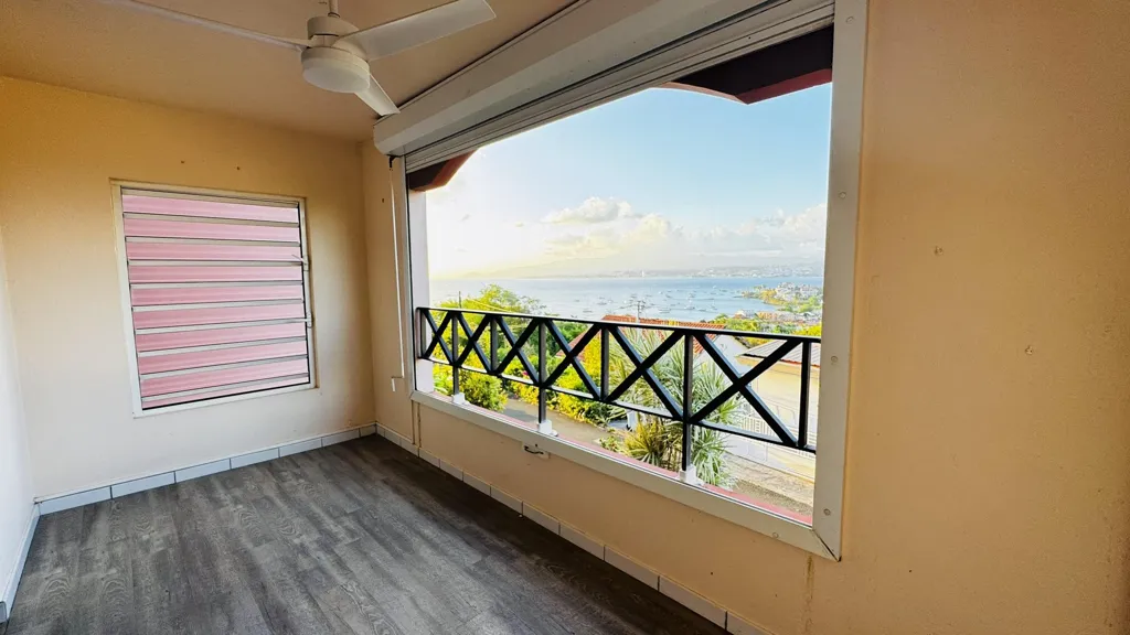 Balcon - Appartement T3 avec Vue Mer à Trois-Îlets