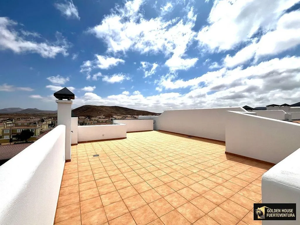 Terrasse - Penthouse with Sea Views in La Oliva