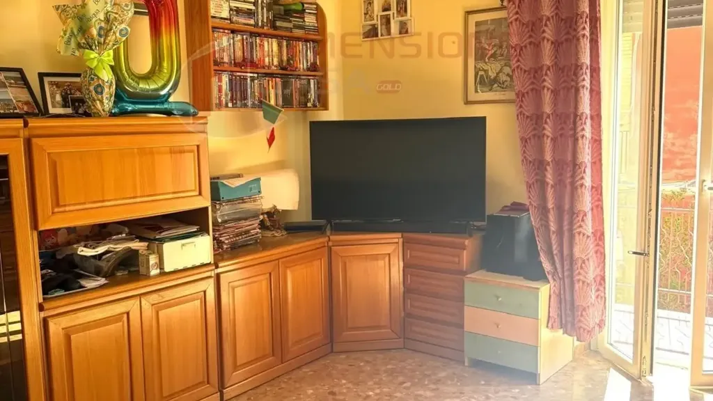 Séjour - Three-Bedroom Apartment with Balcony in Rome