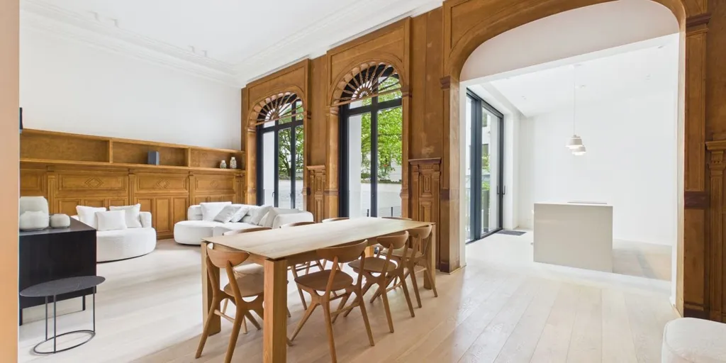 Söögituba - Charming Duplex in Botanique, Brussels