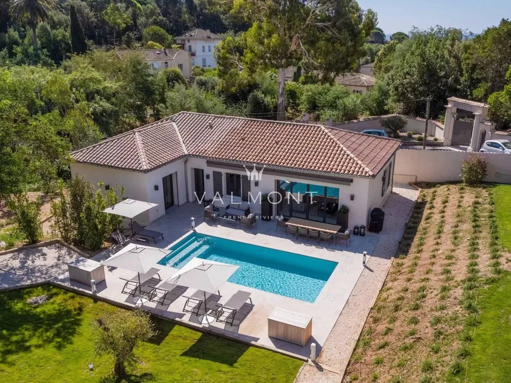 Aerial - Luxury Villa with Pool in La Croix Valmer