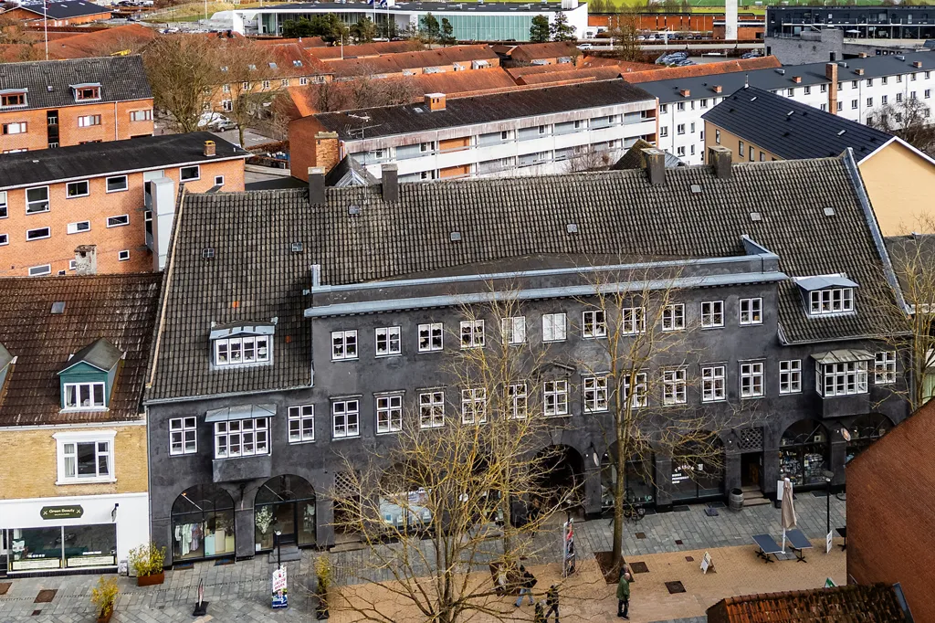 Vue aérienne - Appartement 4 pièces à Birkerød
