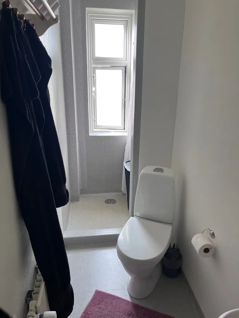 Salles de bain - Bright Apartment with Parking in Aabenraa Centre