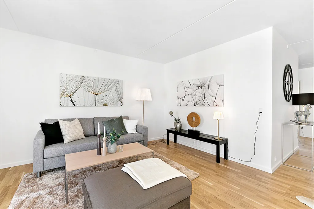Séjour - Apartment with Balcony in Teglholmen