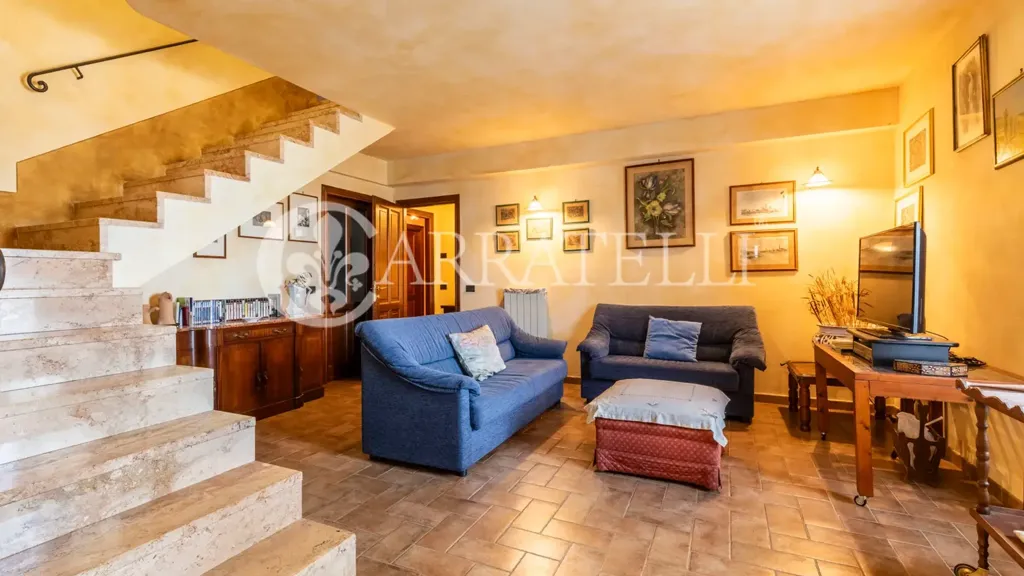 Séjour - Rustic Property with Pool in Sarteano