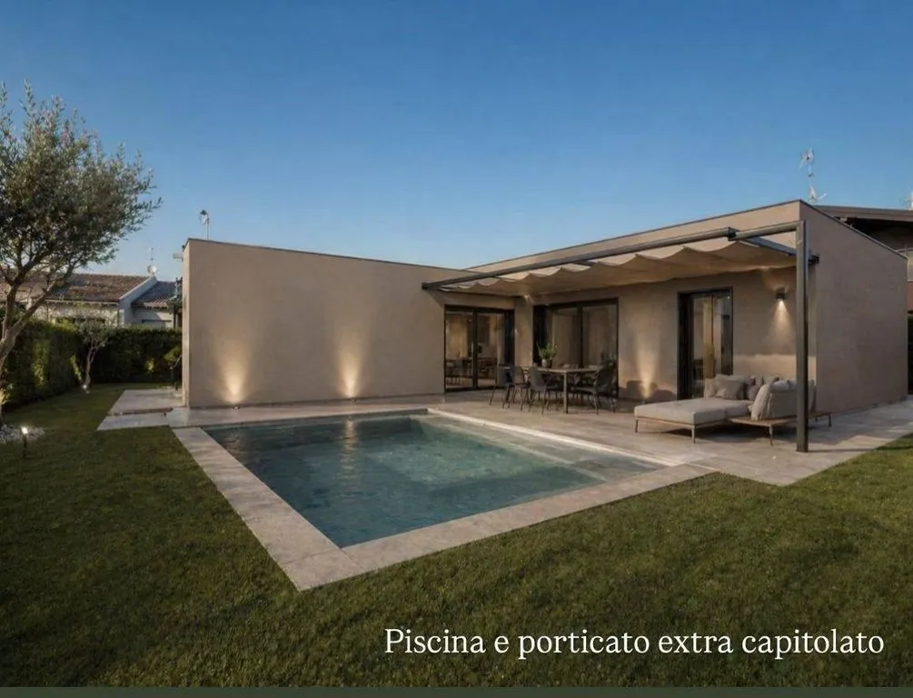 Bassein - New Villa with Solar Panels in Castel Goffredo