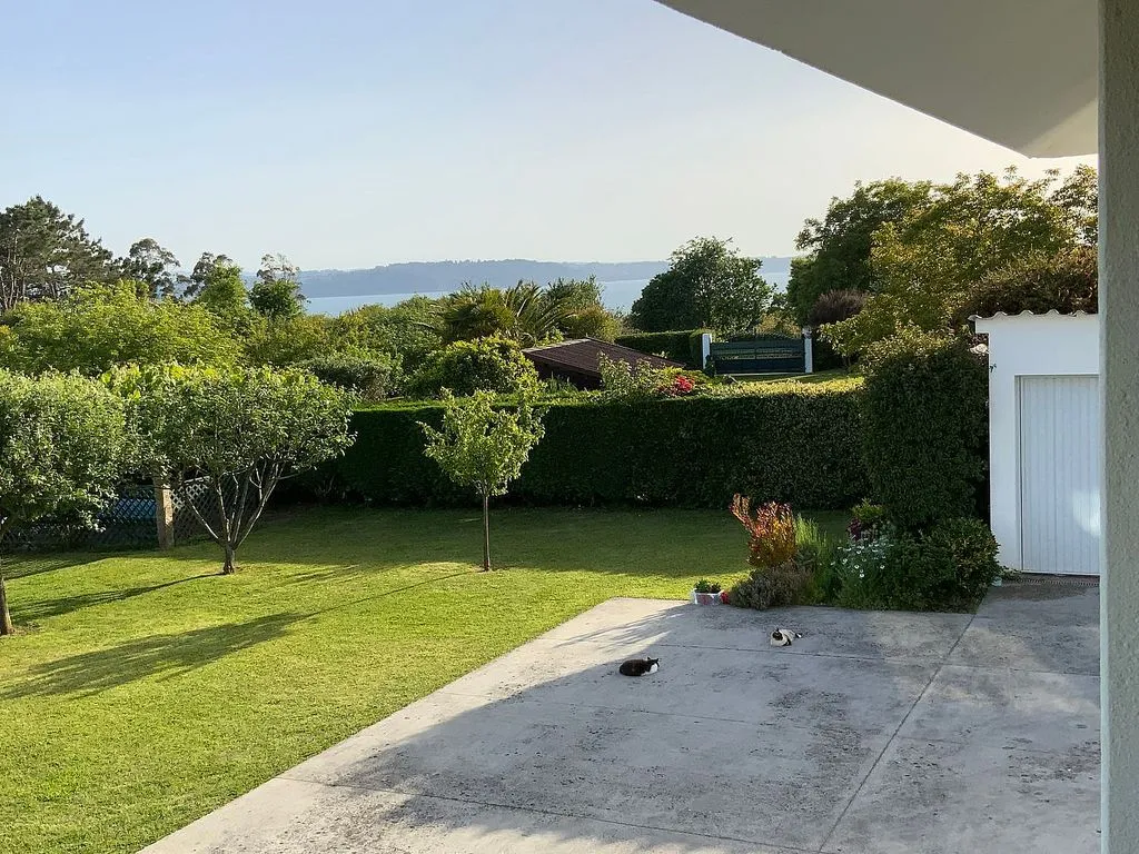 Jardin - Chalet with Sea Views and Pool in Ares