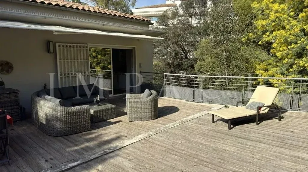 Terrasse - Appartement Luxe avec Terrasse à Cannes